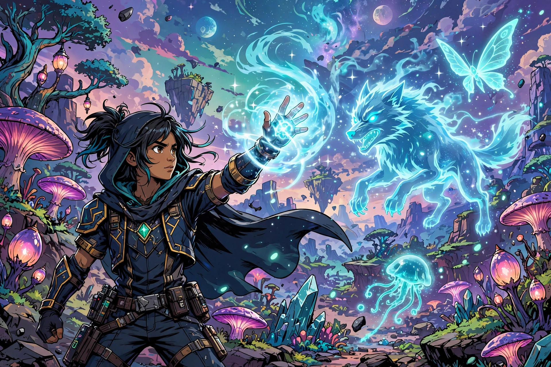 Borderlands 4 Vex Siren summoning spectral creatures
