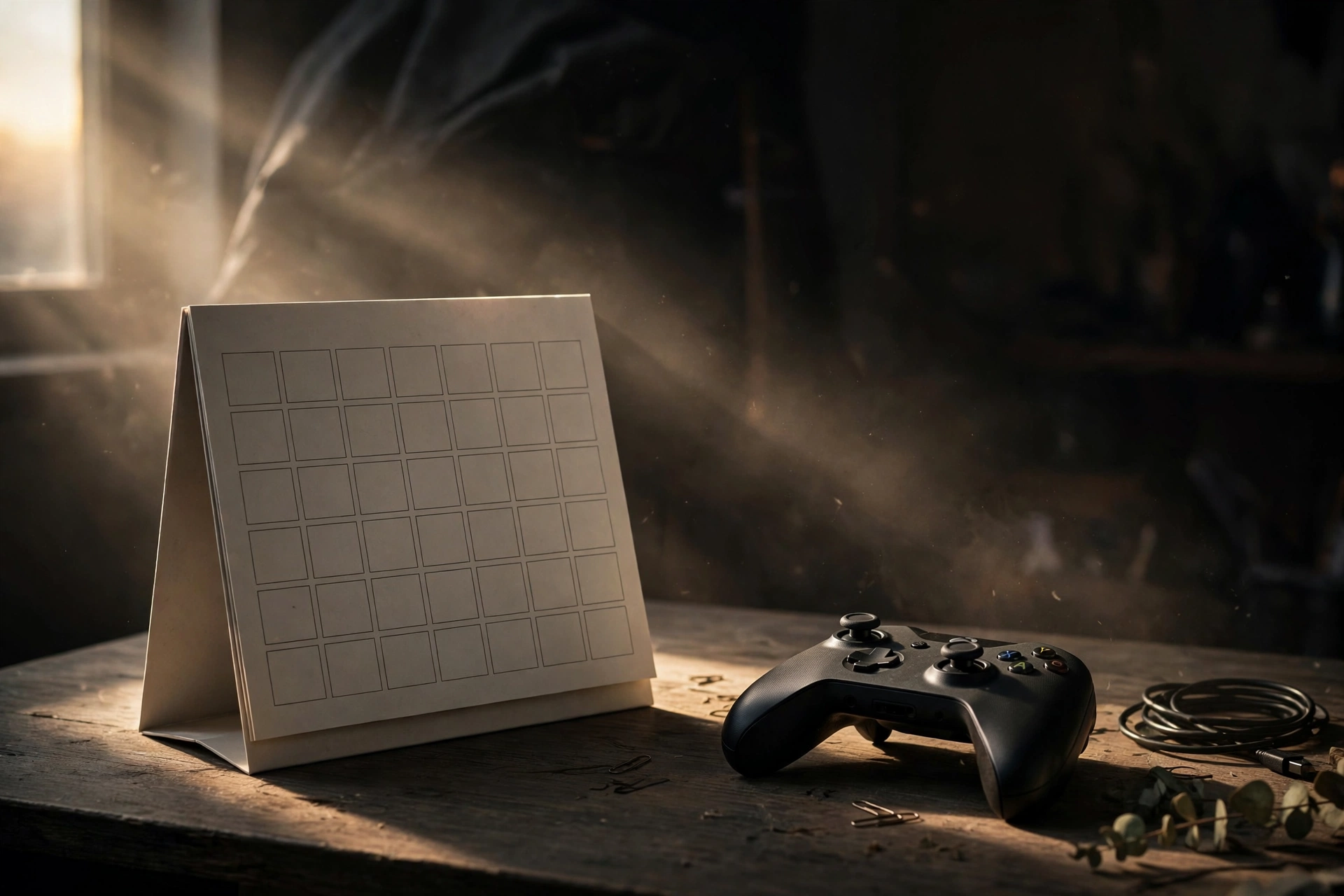 When is Battlefield 6 coming out calendar on desk with gaming controller nearby